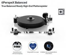 Pro-Ject 6PerspeX Balanced incl. Pick it MC3 Tonabnehmer