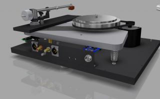 THORENS TD 1601 mit Thorens TAS 1600 Aussteller