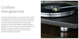 IsoAcoustics OREA Graphit (Stückpreis)