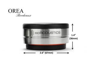 IsoAcoustics OREA Bordeaux (Stückpreis)